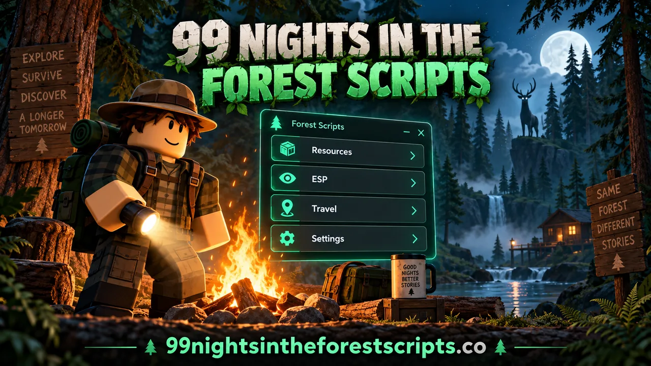 99 Nights in the Forest Scripts for Roblox